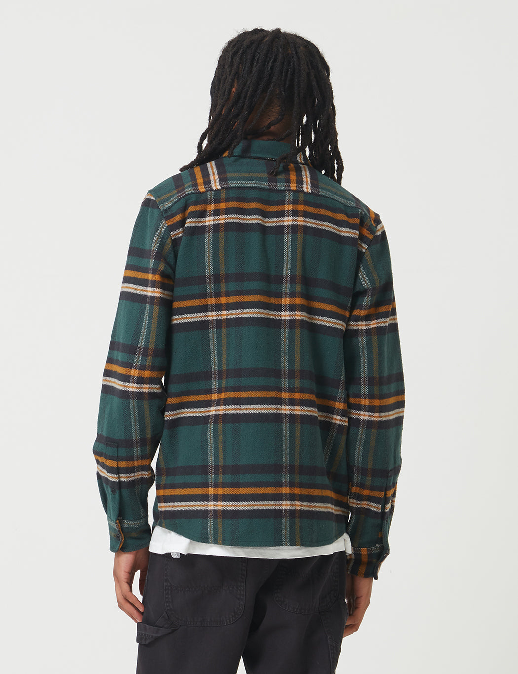 Prestonburg Check Shirt - Forest Green