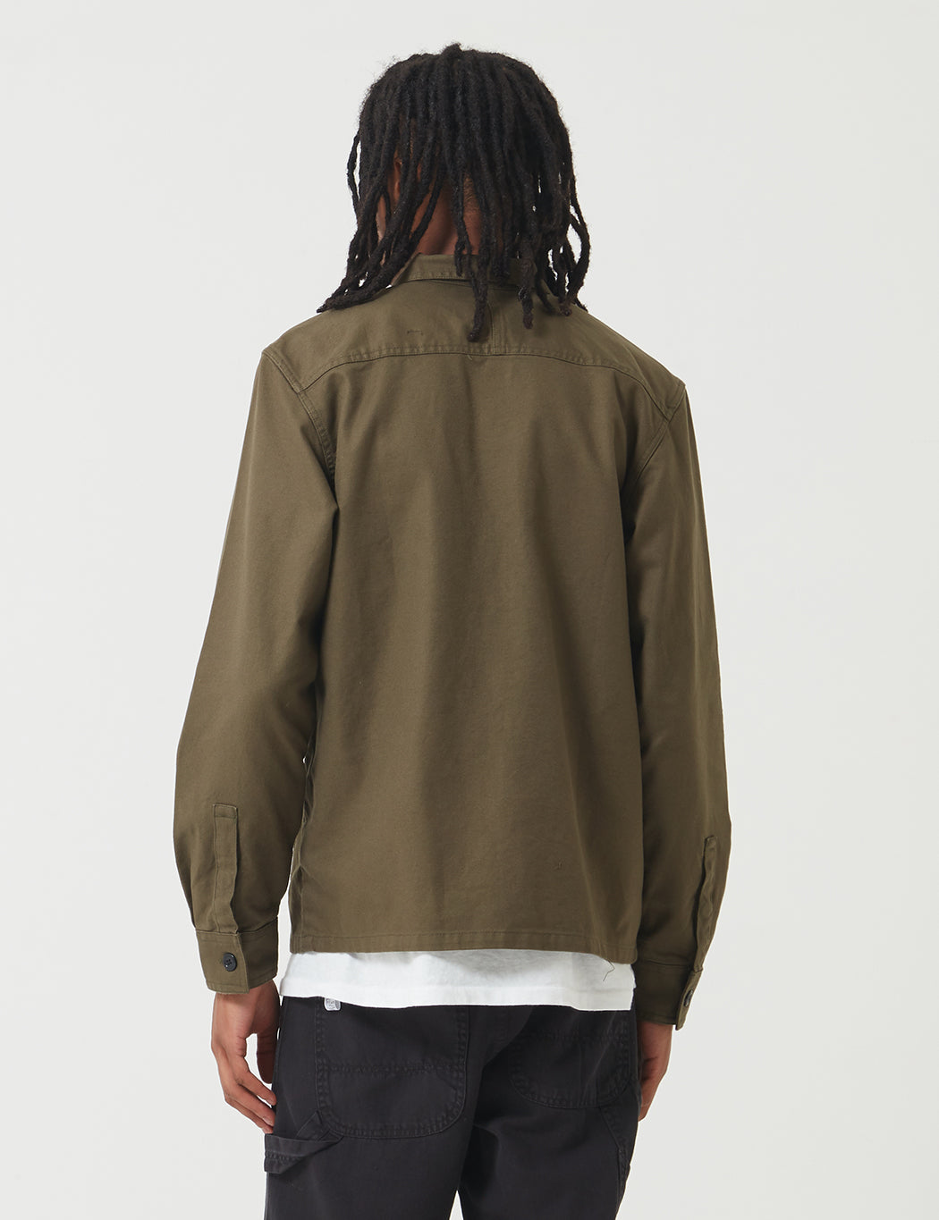 Caprock Over Shirt - Dark Olive Green