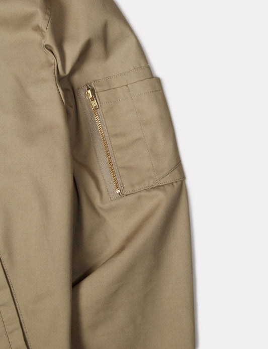 Hughson Bomber Jacket - Khaki