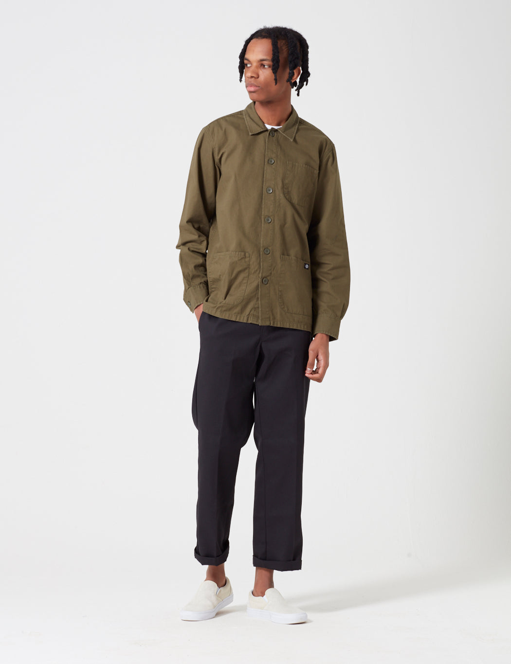 Kempton Shirt - Dark Olive