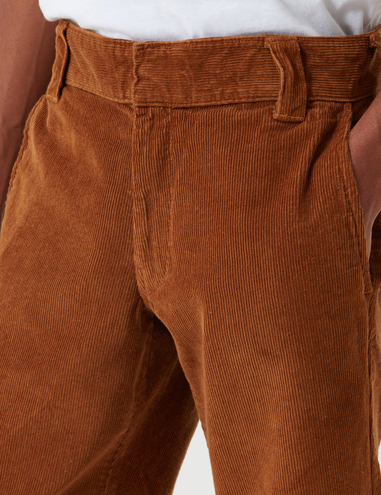 873 Cord Work Pant (Slim Straight) - Brown Duck