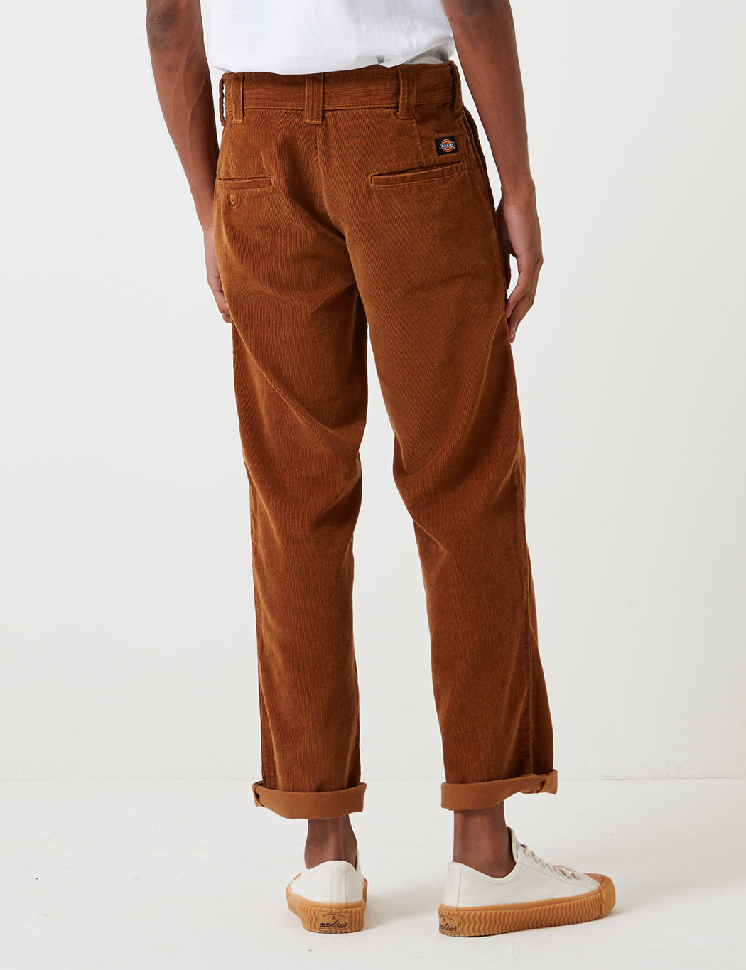 873 Cord Work Pant (Slim Straight) - Brown Duck