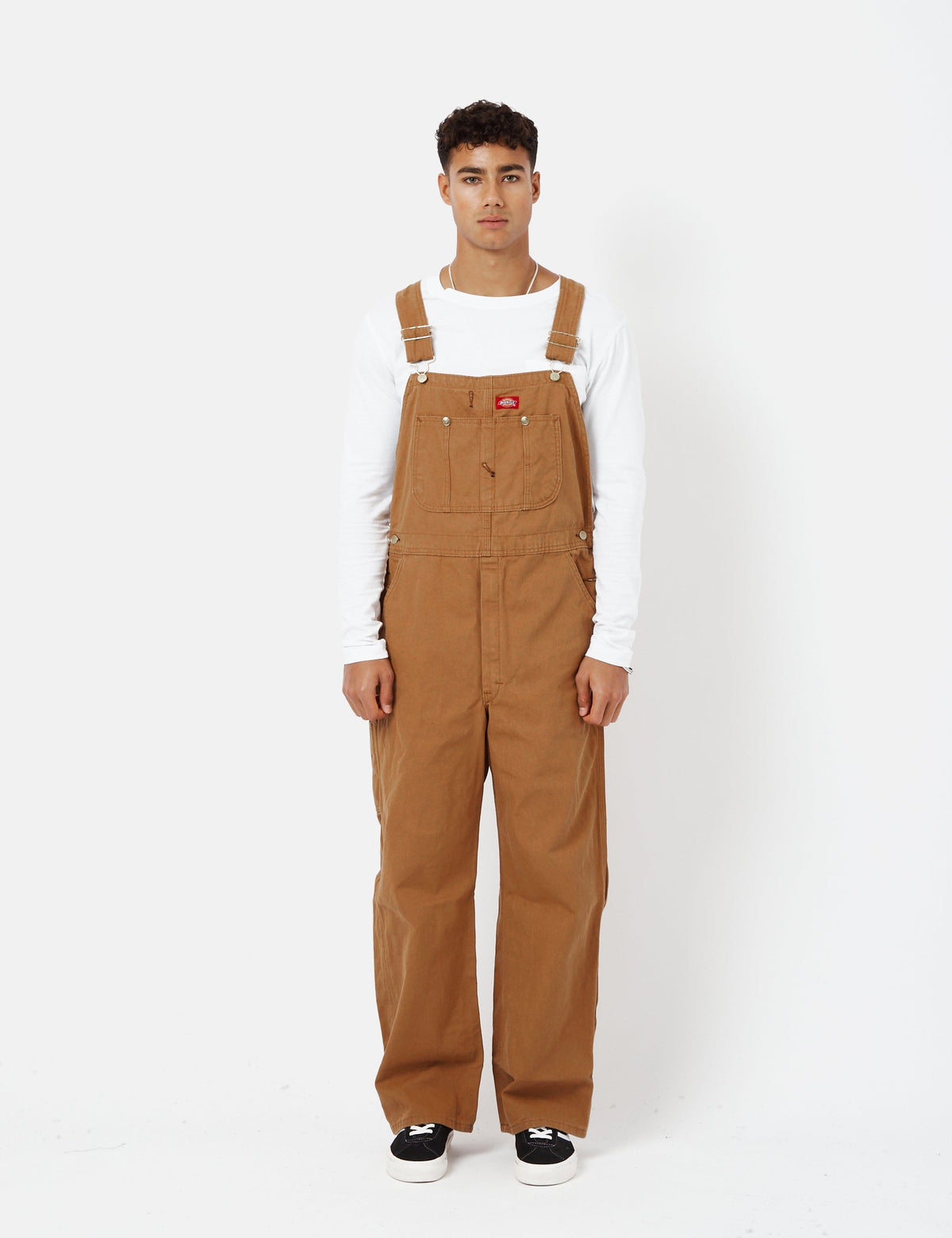 Bib Overalls - Rinsed Brown