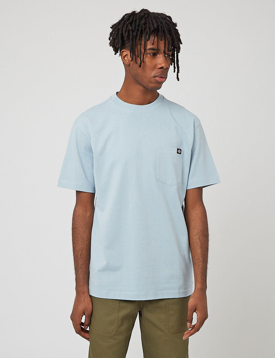 Porterdale Pocket T-Shirt - Fog Blue