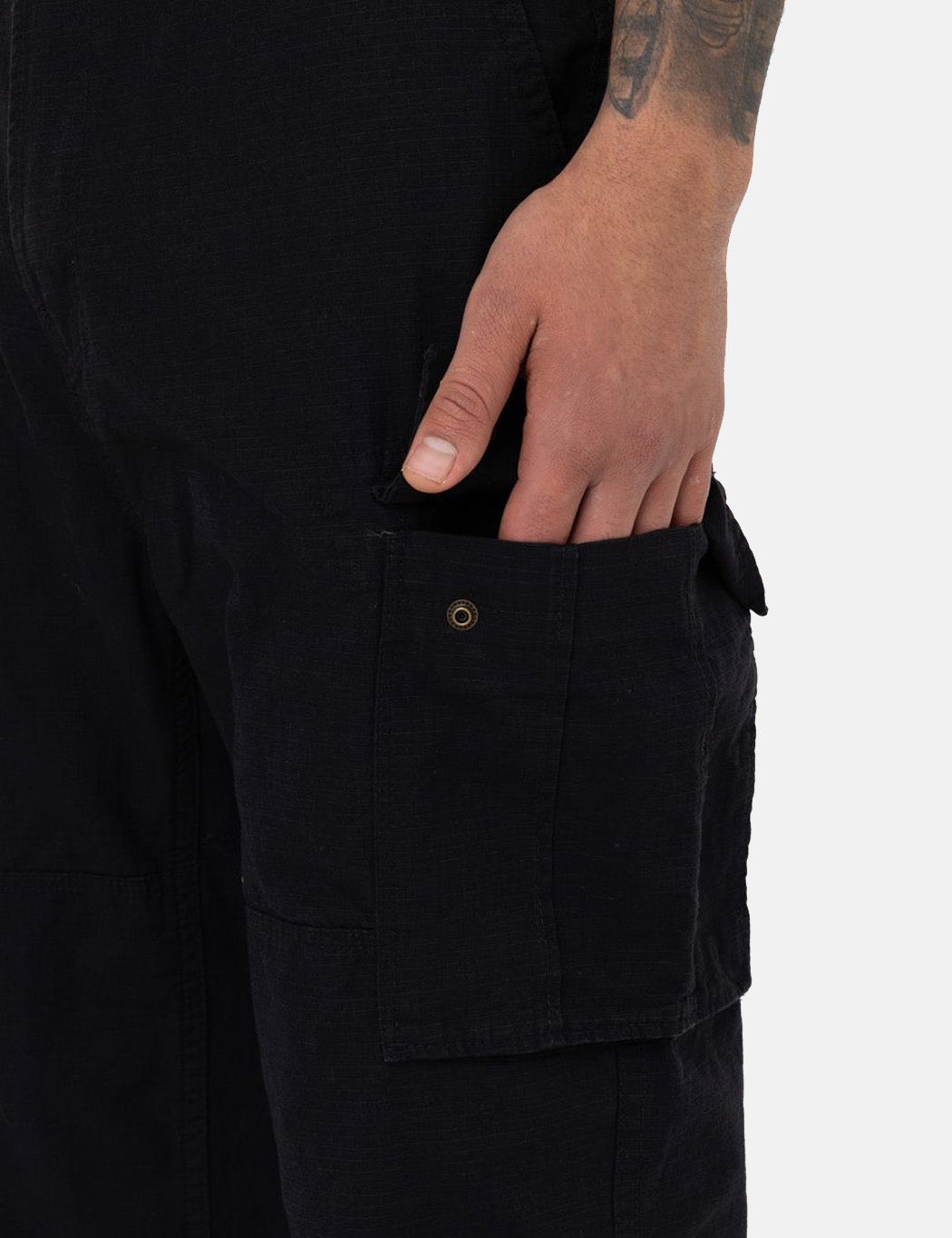 Eagle Bend Cargo Pant (Relaxed, Ripstop) - Black