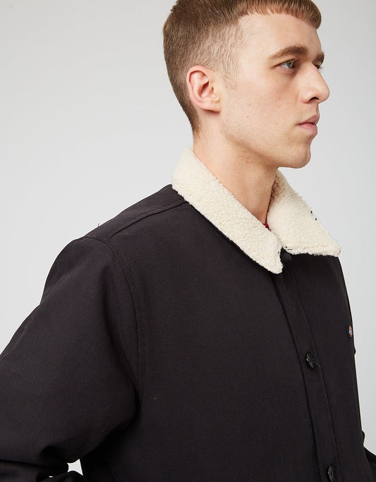 Duck Canvas Deck Jacket - Black
