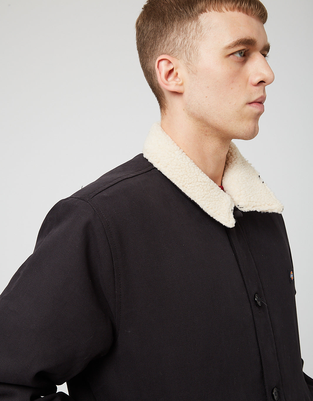 Duck Canvas Deck Jacket - Black