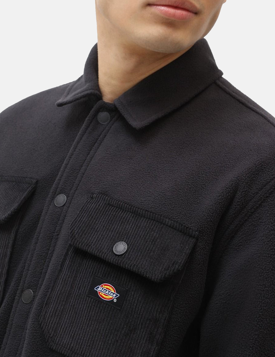 Mackenzie Fleece Overshirt - Black
