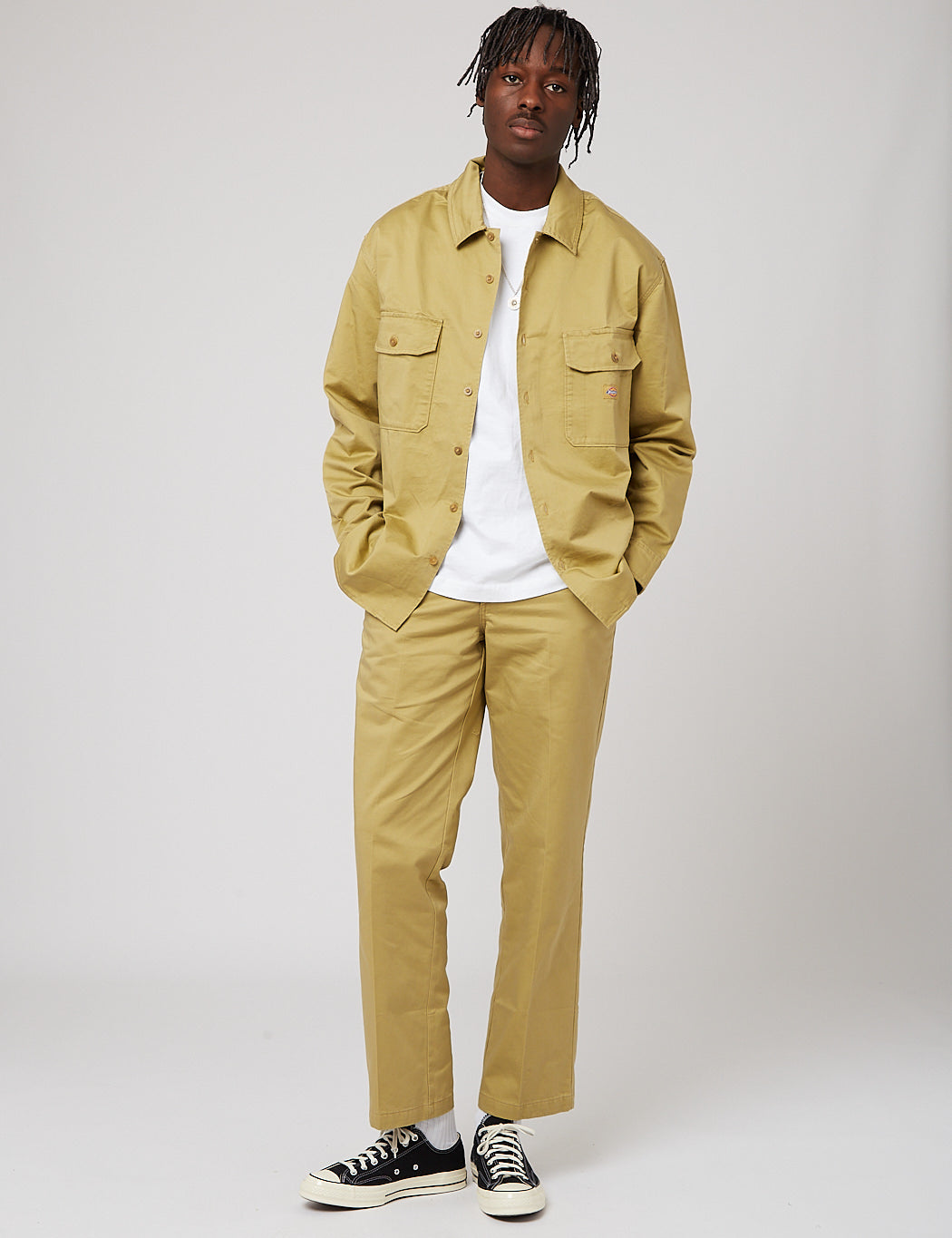 Heritage 100 Anniversary Long Sleeve Shirt - Dark Khaki
