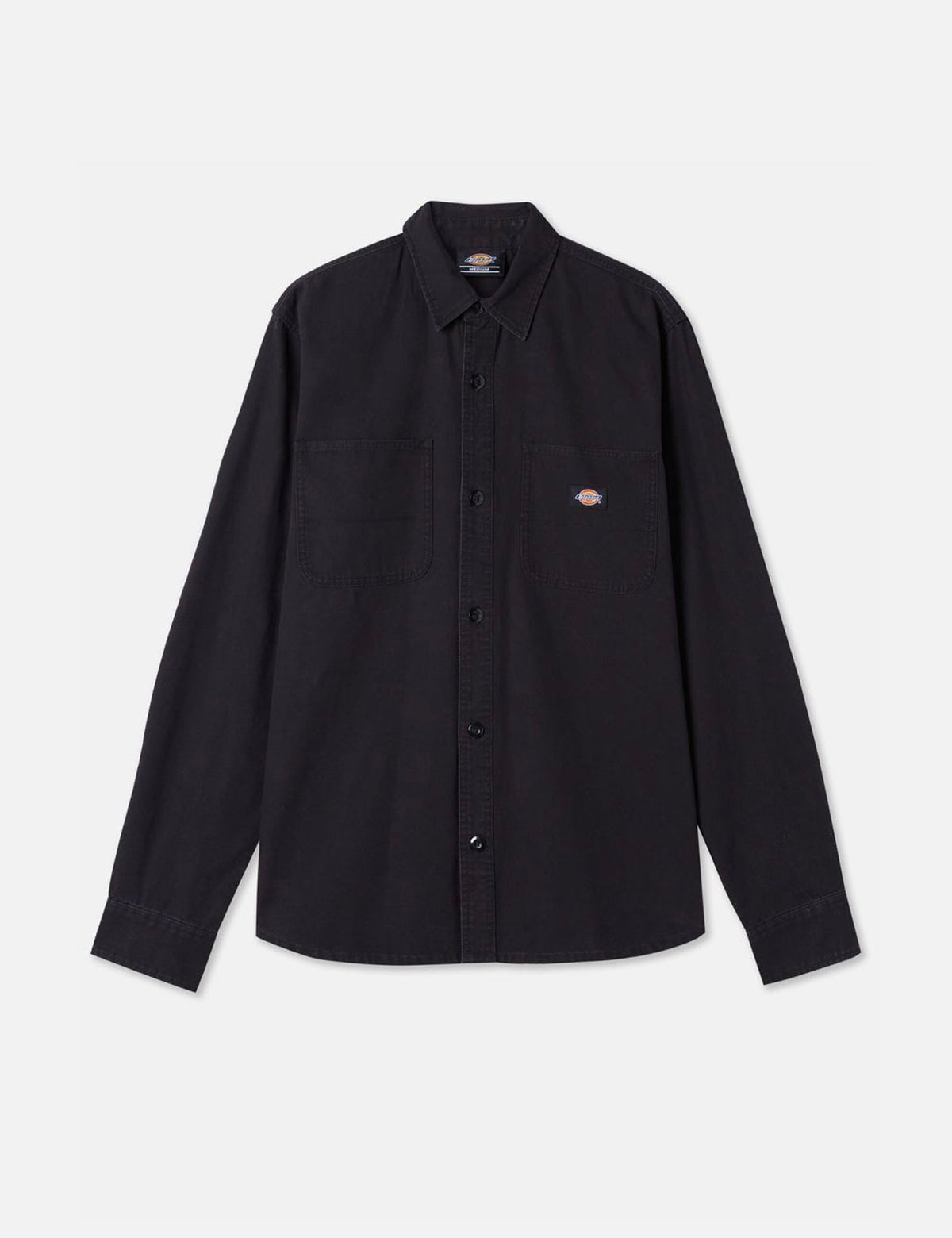 Duck Canvas Shirt - Stone Washed Black