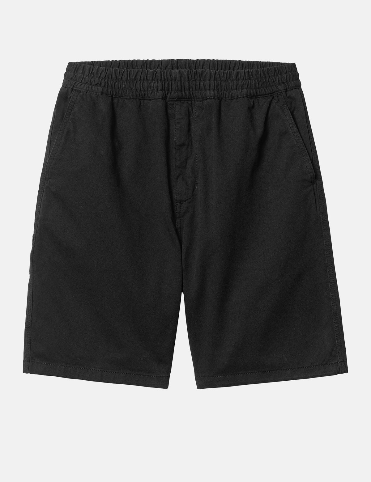 Flint Short - Black Garment Dyed