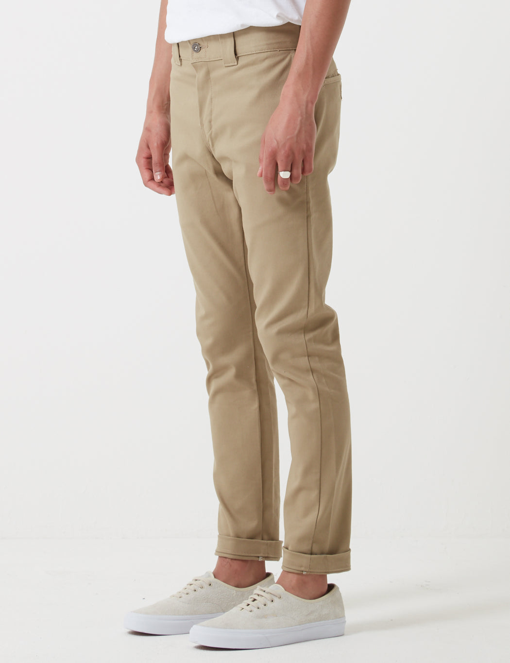 803 Chino Trousers (Slim Skinny) - Khaki