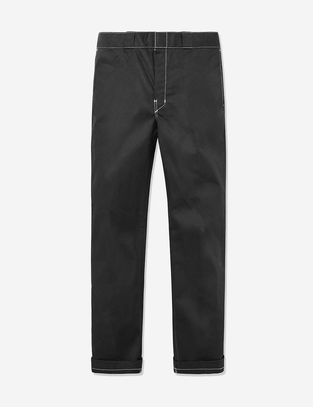 874 Contrast Stitch Work Pant (Relaxed) - Black