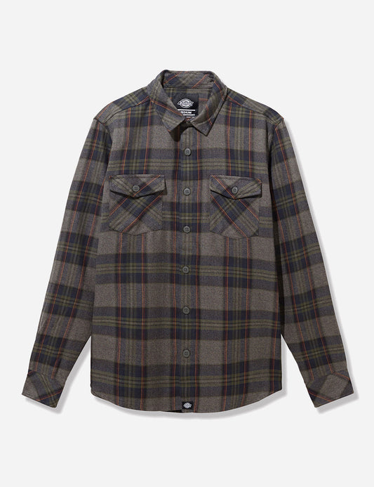 Wallace Checked Shirt - Dark Navy