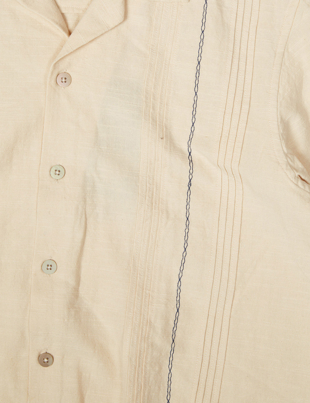 Calpella Short Sleeve Shirt - Ecru
