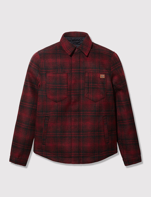 Charlestown Plaid Jacket - Red/Black
