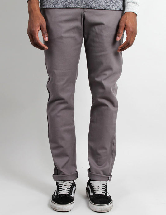 803 Chino Trousers (Slim Skinny) - Gravel Grey