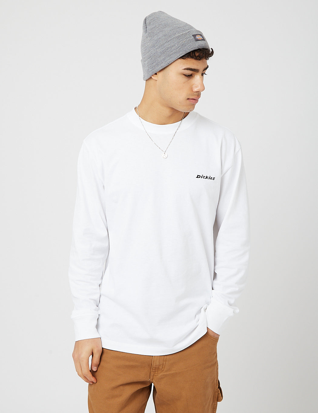 Loretto Long Sleeve T-Shirt (Heavyweight) - White