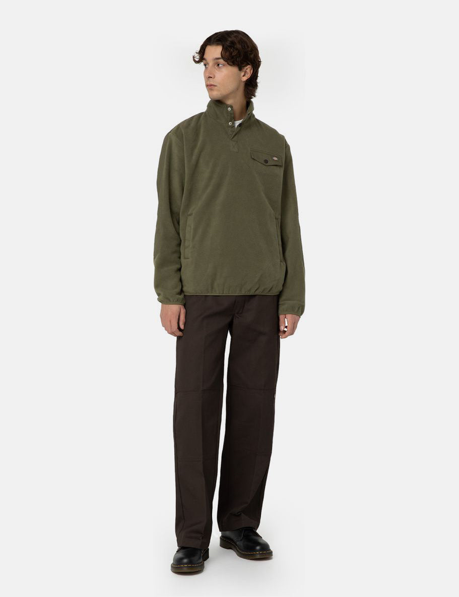 Port Allen Fleece Pullover - Military Green