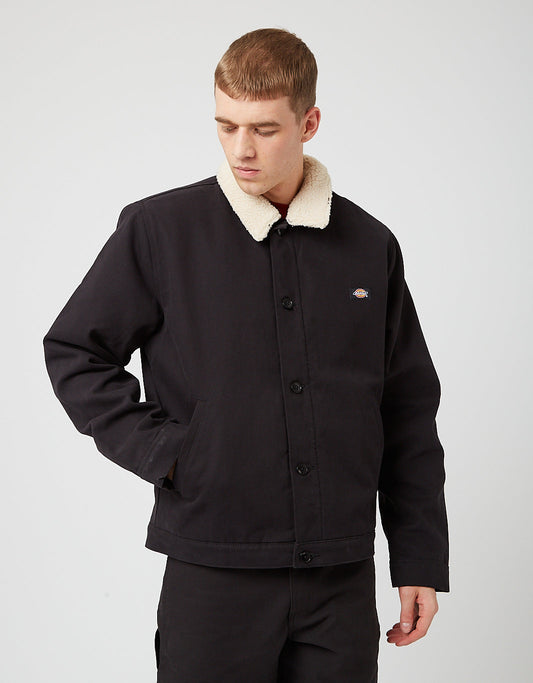 Duck Canvas Deck Jacket - Black