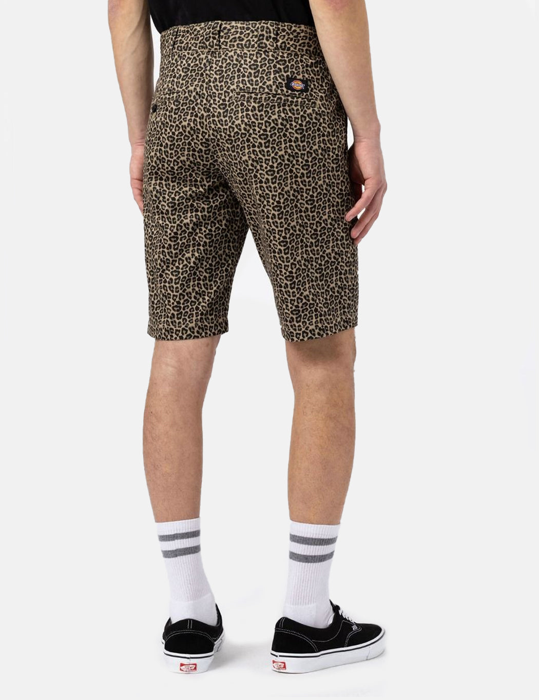 Silver Firs Shorts - Leopard Print