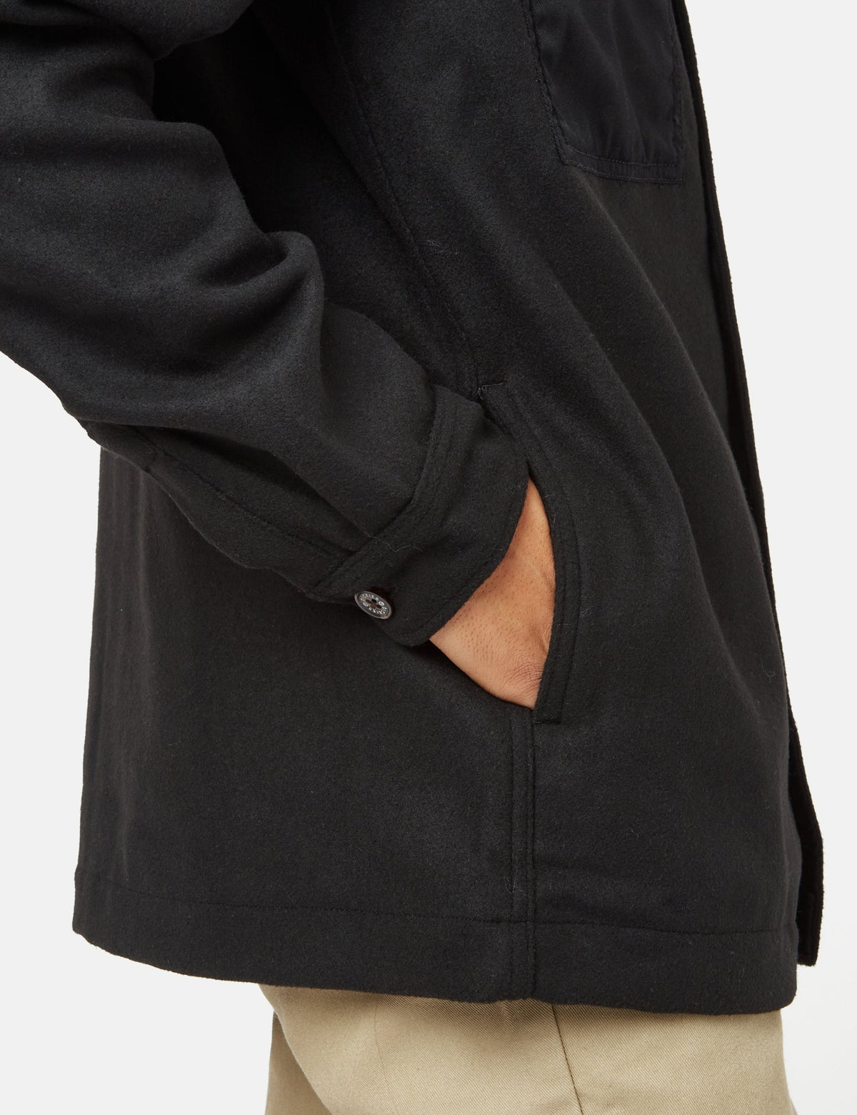 Union Springs Overshirt - Black