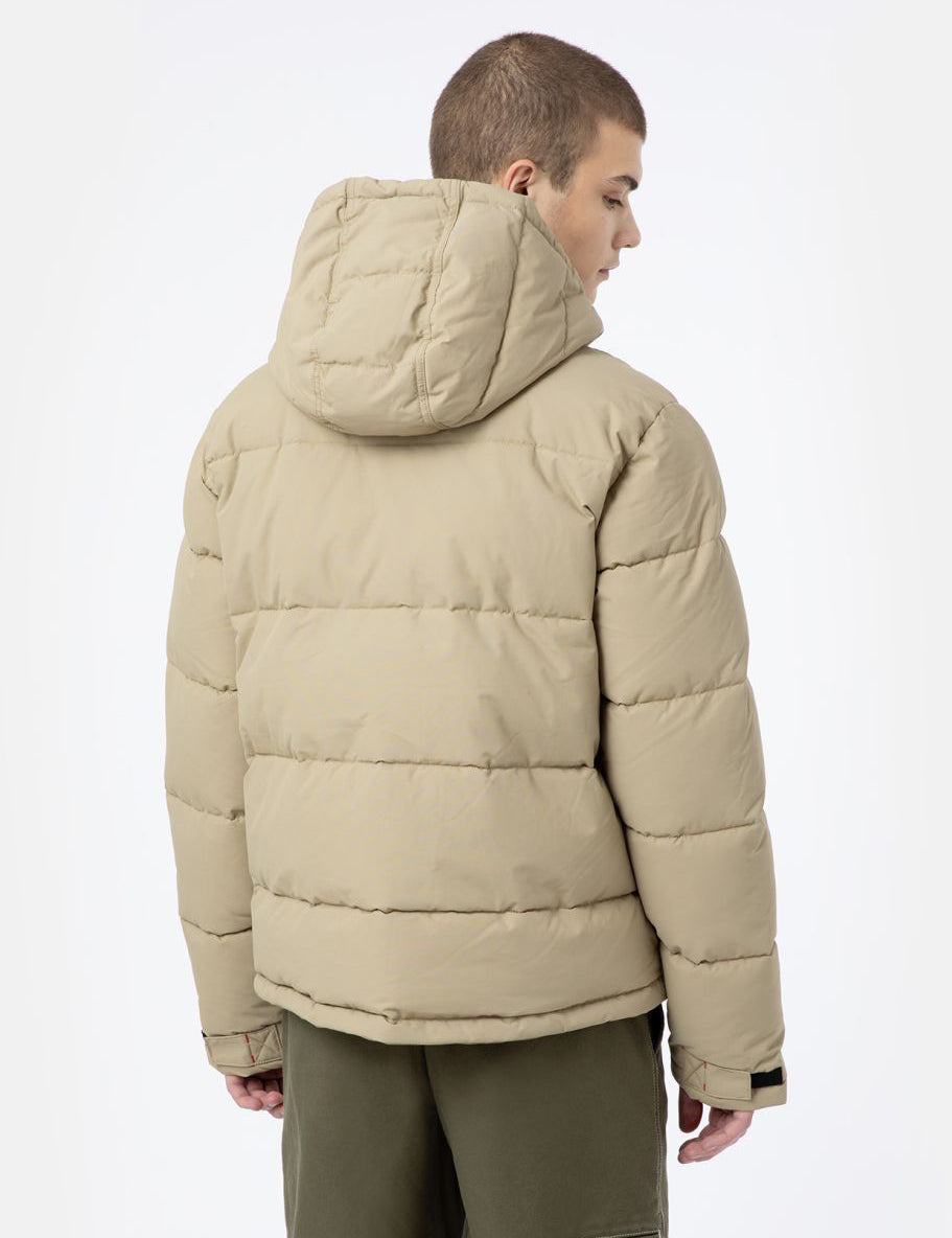 Glacier View Puffer Jacket - Khaki Brown