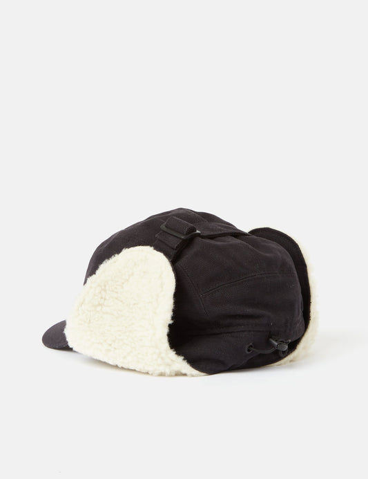 King Cove Ear Flap Cap - Black