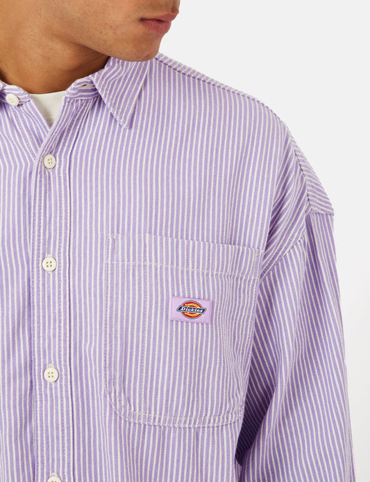 Hickory Over Shirt - Purple Rose