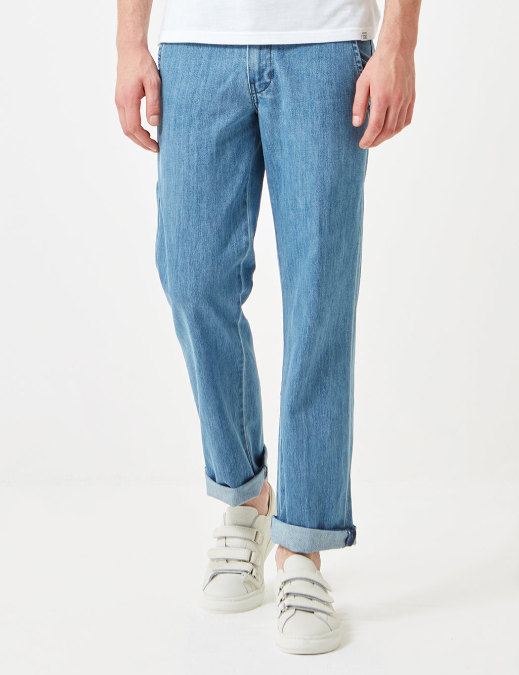 873 Denim Work Pant (Slim Straight) - Bleach Wash