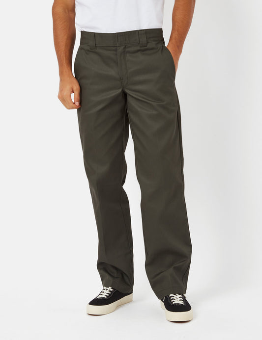 873 Work Pant (Slim Straight) - Olive Green